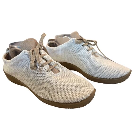 Arcopedico LS Knit Comfort Travel Shoes Beige Cream EU41 W10 Unisex‎ Portugal - Picture 2 of 9